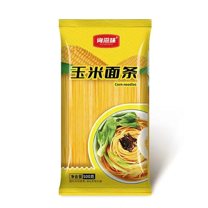 【专属】询滋味东北黄玉米面条每包500g共5包