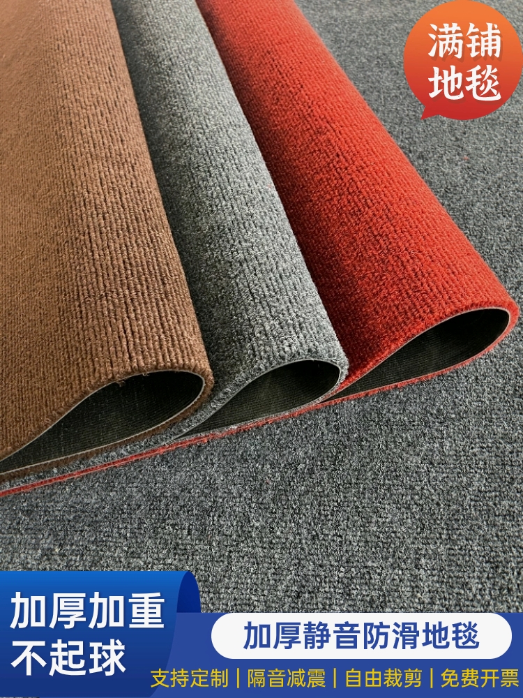 加厚地毯防水防震卧室大面积家用脚垫地板垫子减震静音防滑垫防水