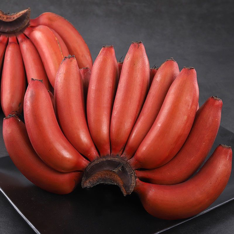 【顺丰包邮］海南红皮香蕉新鲜水果苹果米蕉红香蕉3斤5斤8斤礼盒装