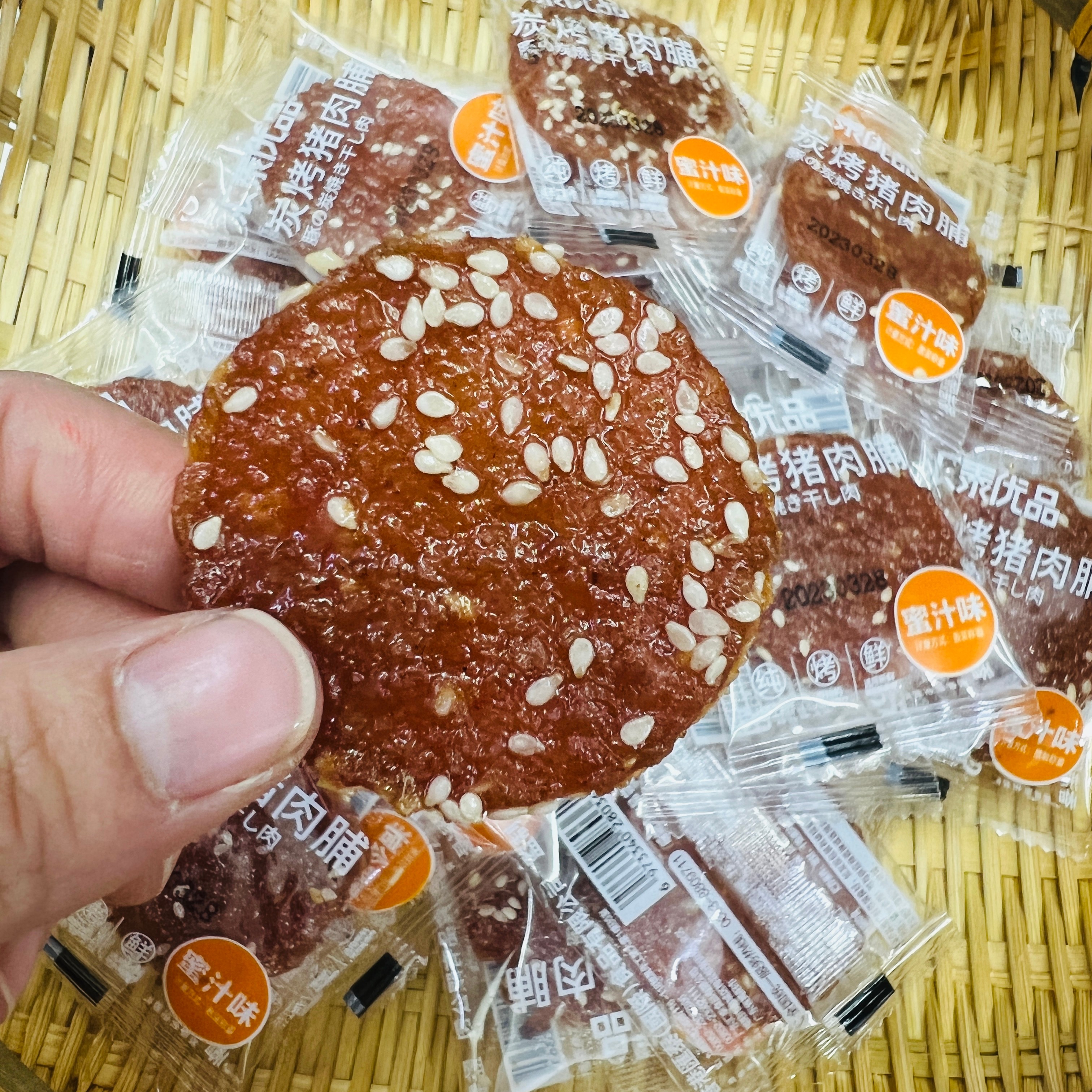 猪肉脯手工制作500克包邮