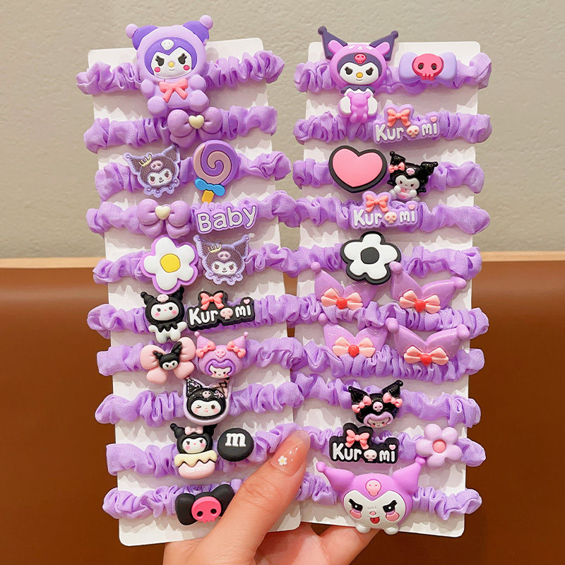 可爱库洛米头绳儿童发圈卡通宝宝发绳女孩扎发皮筋女童少女小肠圈