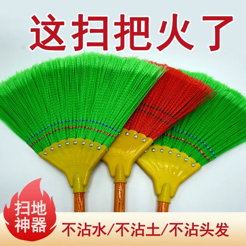 新款八钉丝扫把扫水扫地加宽木杆老式农村手工扫帚地面