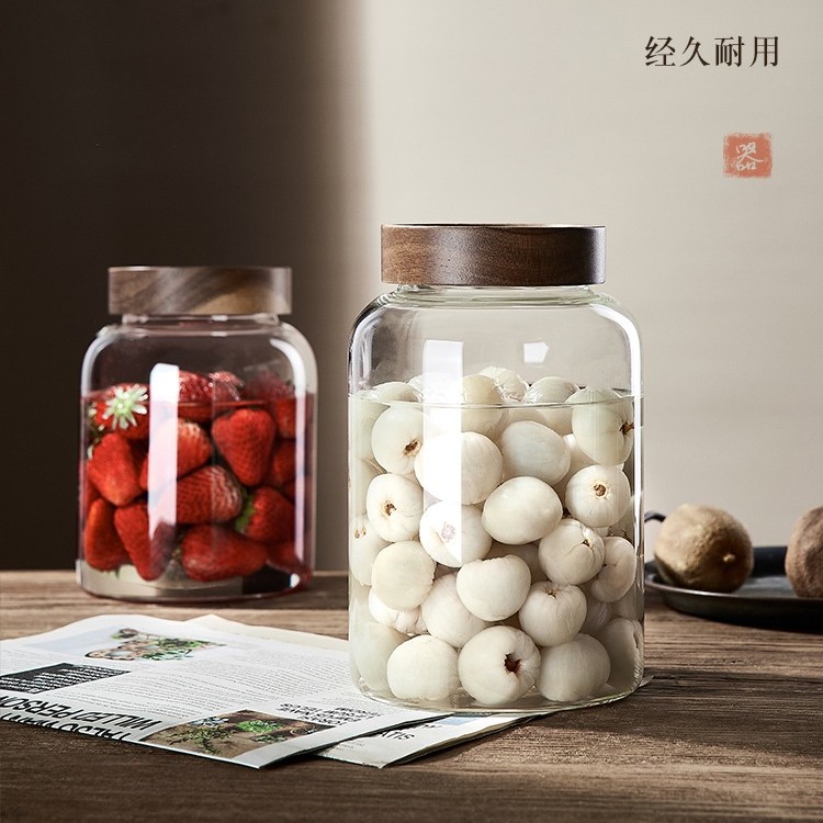 泡酒玻璃罐专用酒瓶青梅杨梅自制果酒容器食品级密封罐泡酒罐酒坛