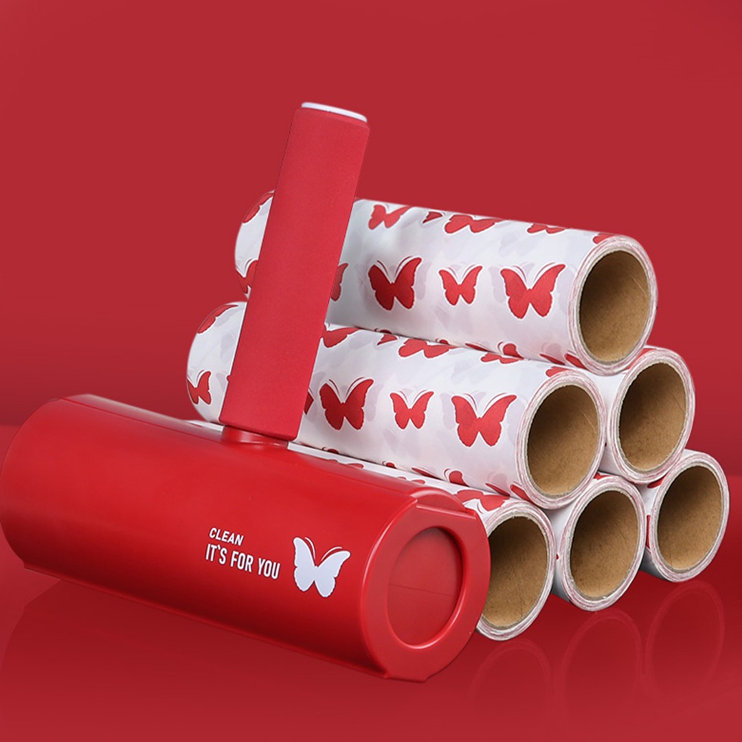 粘毛器可撕式滚筒毡滚刷粘毛沾毛神器除毛衣服去黏毛刷衣物卷纸吸