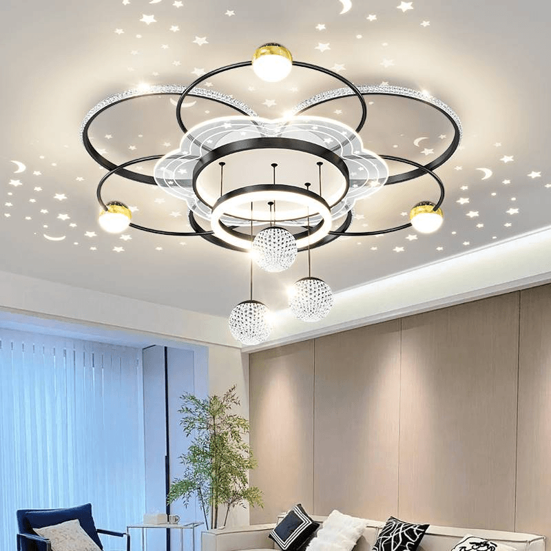 客厅灯新款中山灯具大气卧室吸顶灯吸顶吊灯现代餐厅轻奢主灯套餐