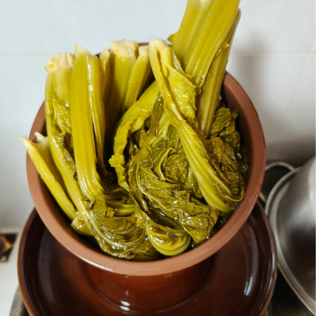 云南镇雄农家特产无盐青酸菜原味腌制正宗无添加酸菜老坛酸菜真空