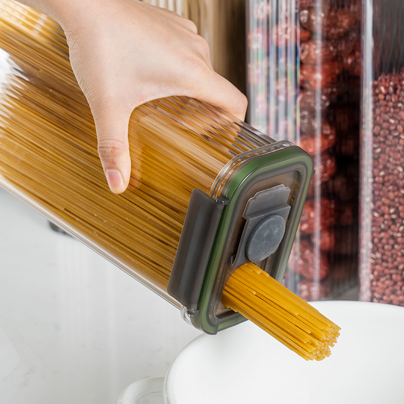 澳玛特大容量面条收纳罐食品级材质五谷杂粮大小意面挂面收纳盒