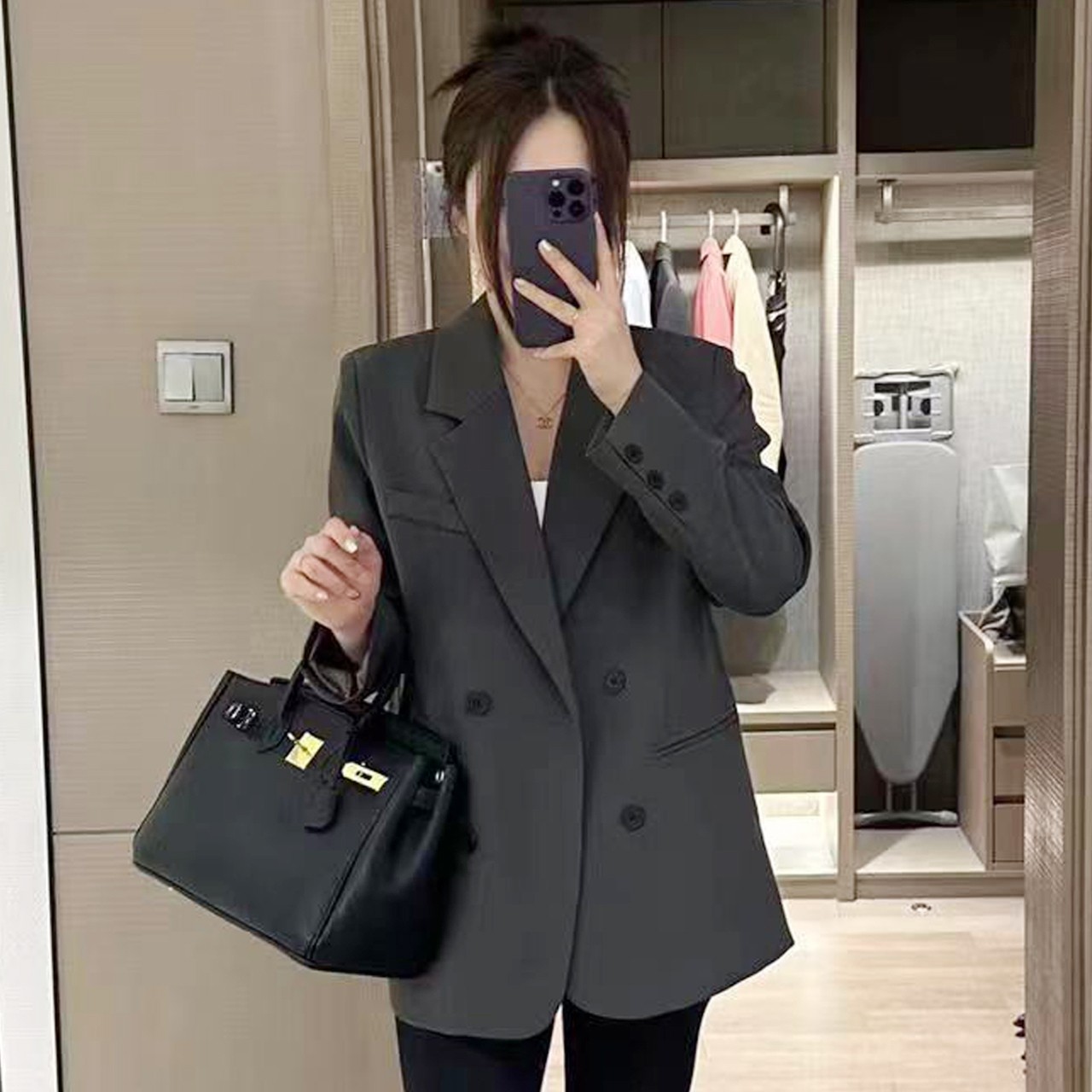 西装爆款2025新款春秋季气质时尚休闲高级感小韩版西服外套小西装