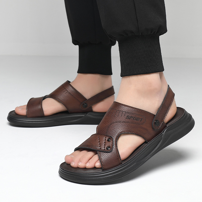 断码清仓夏季特大码凉鞋45防滑耐磨凉拖46加宽透气47软底沙滩鞋48