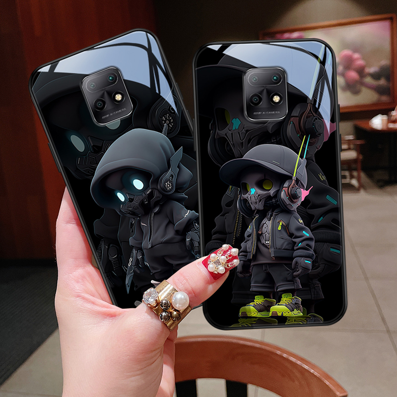 冷酷卡通适用小米红米10a手机壳10x5g动漫10x4g女款10xpro创意红