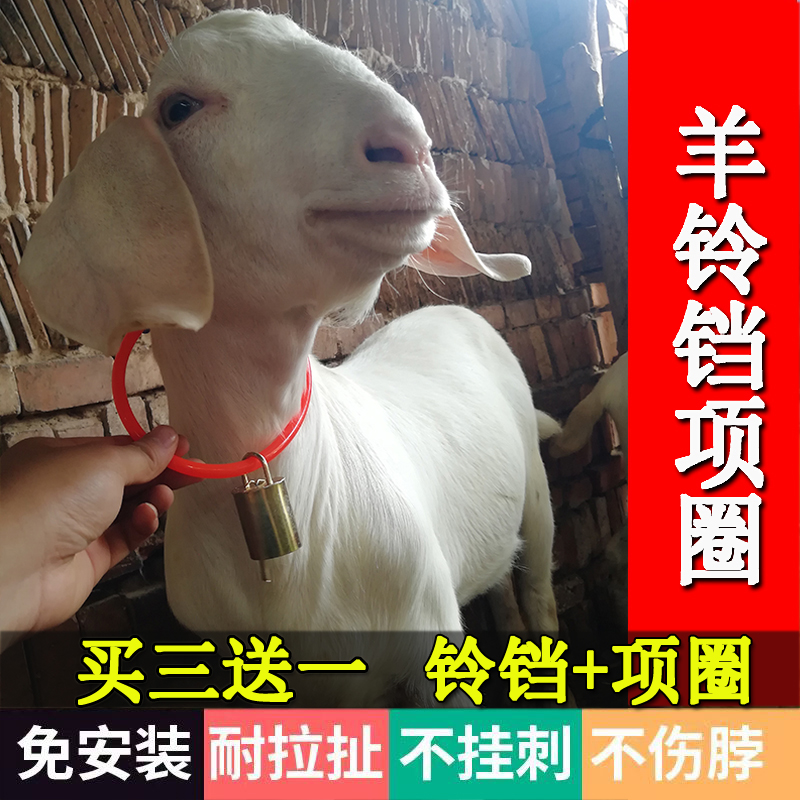 羊铃铛小羊用铃铛挂铃羊脖子铃铛小羊羔铃铛脖套羊铃铛带项圈脖圈