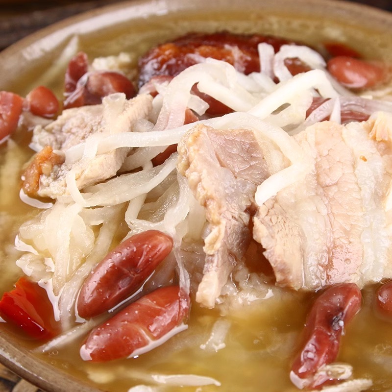 云南富源酸汤猪脚火锅套餐730g/盒起 特产猪脚即食火锅猪脚黑皮子