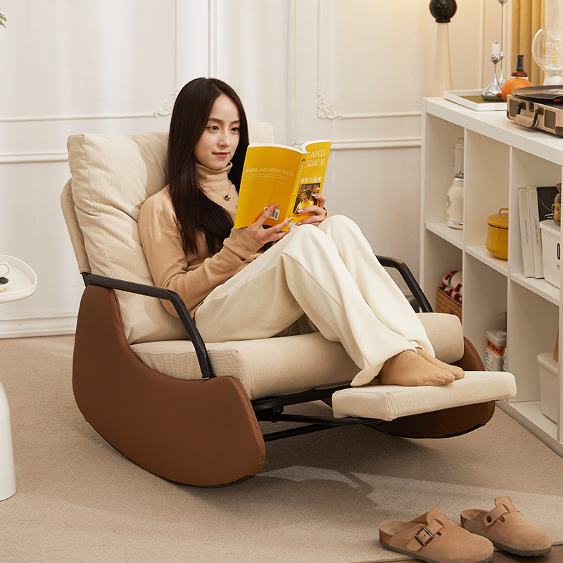 单人沙发摇椅阳台客厅懒人沙发椅