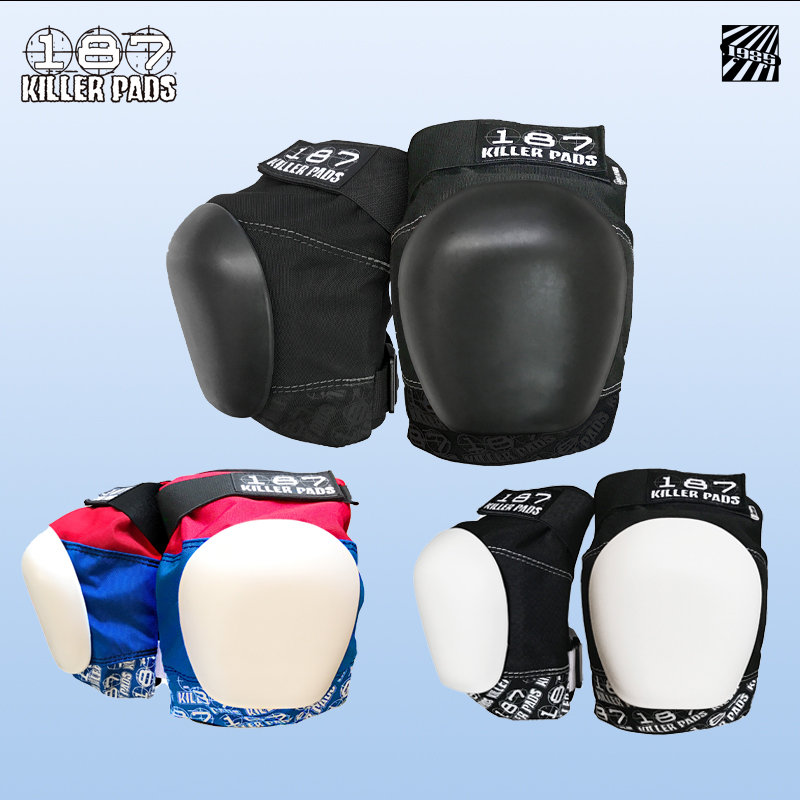 187护膝儿童成人护具专业双翘板陆冲长板fly/pro/德比专业防护