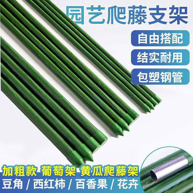 黄瓜豆角架葡萄番茄家用爬藤支架杆子月季杆子葡萄爬藤架