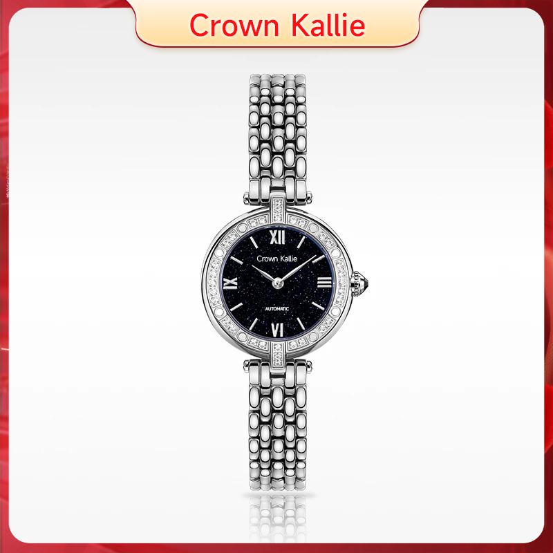 【小ck】官方正品手表机械女士星空周年限定背透陀飞轮腕表ck105