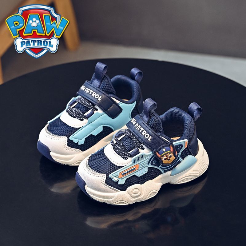 汪汪队立大功春秋新款童鞋小童帅气男童高颜值拼接超软休闲运动鞋