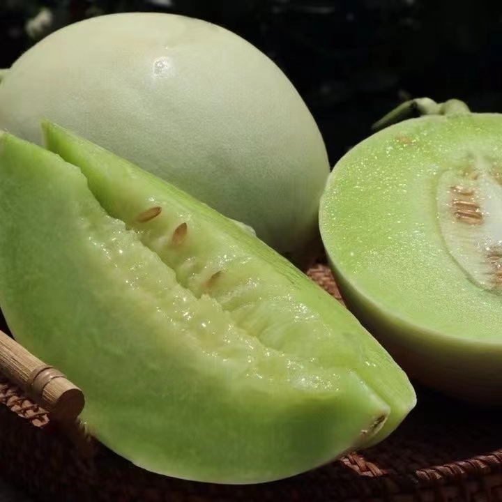 海南新鲜玉菇甜瓜蜜新鲜水果薄皮甜香当季现摘现发