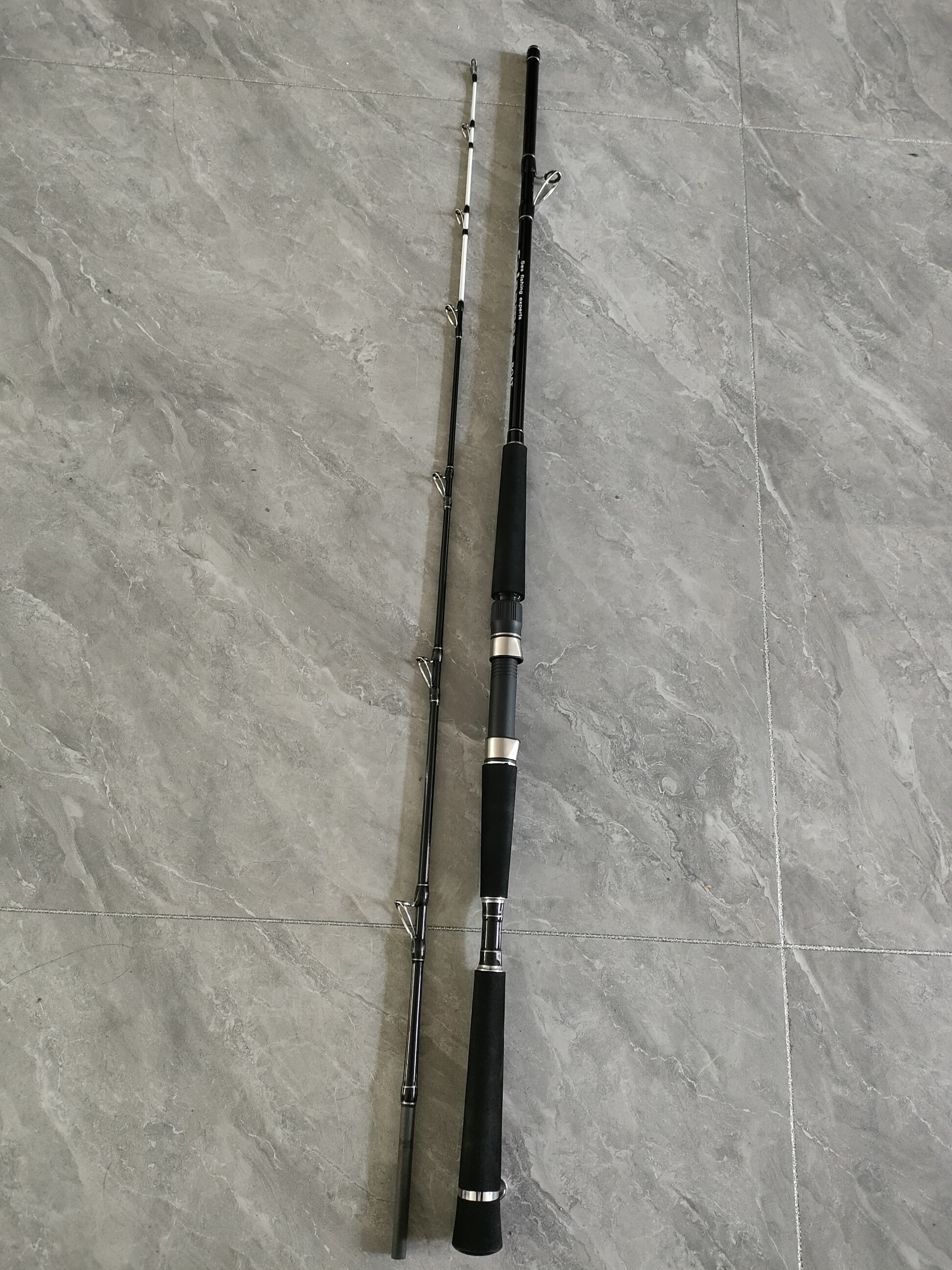 CALEAMOO/客勒姆60-100号碳素海钓船竿近海船钓放流底钓拖钓船竿