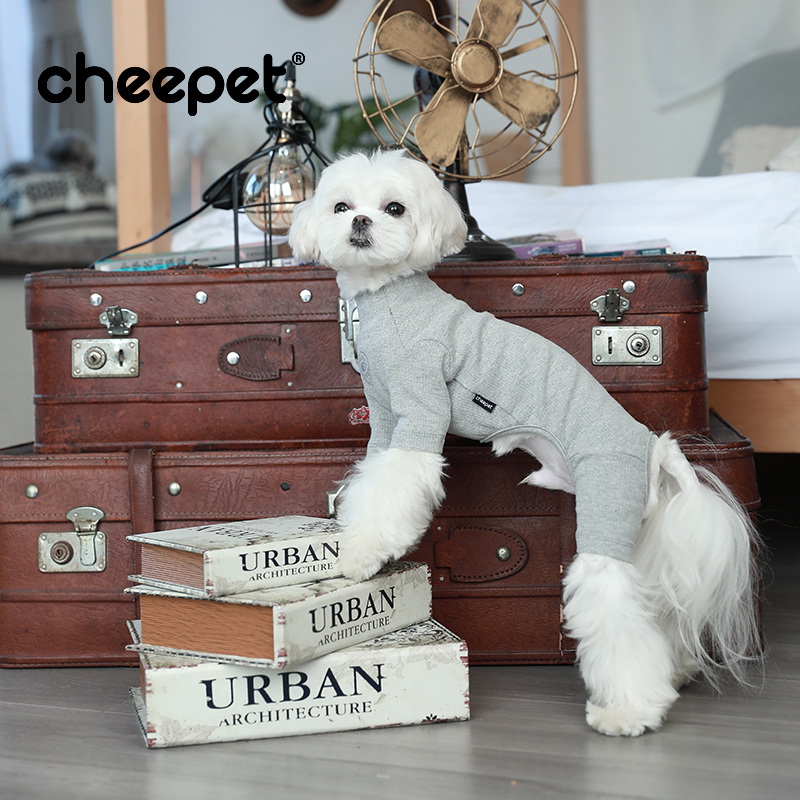 cheepet/趣派宠物秋冬衣服爱心眼睛打底衫