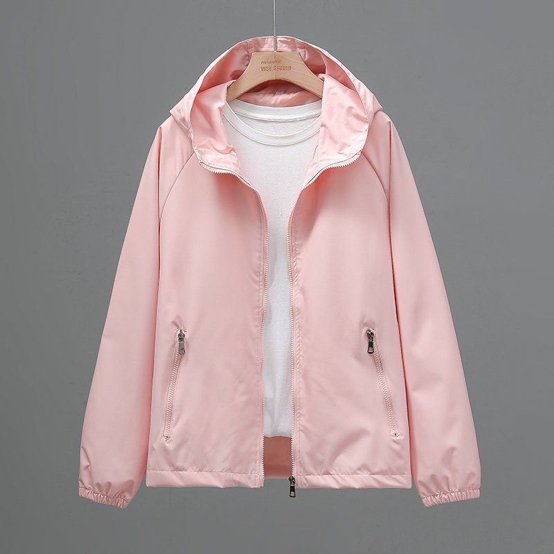 秋冬薄款男女情侣冲锋衣挡风外套夹克运动服户外旅游登山服