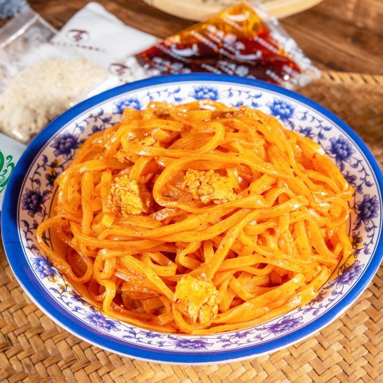 秦岐轩 秦岐轩 陕西宝鸡擀面皮回馈客户8包包邮香辣劲道