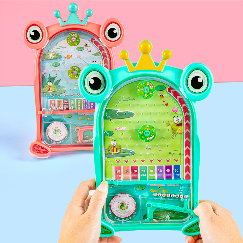 儿童弹射弹珠机益智类玩具亲子互动对战弹珠台桌游网红怀旧小游戏