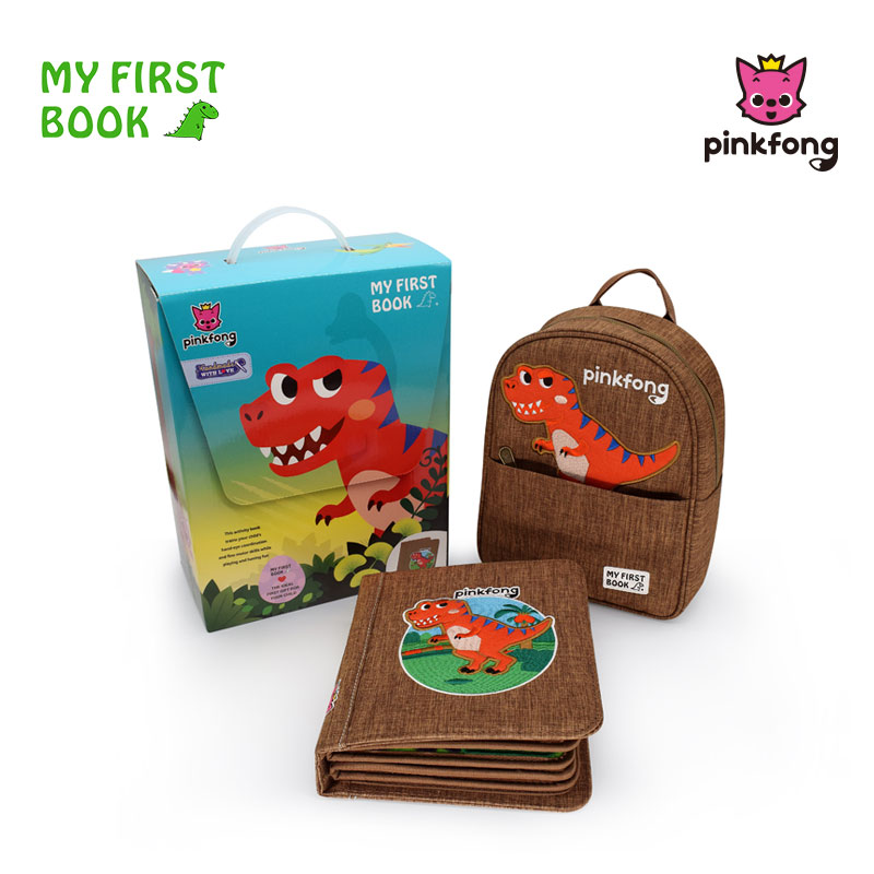 恐龙动物款早教安抚玩具认知书启蒙学习婴儿益智机关布书礼物