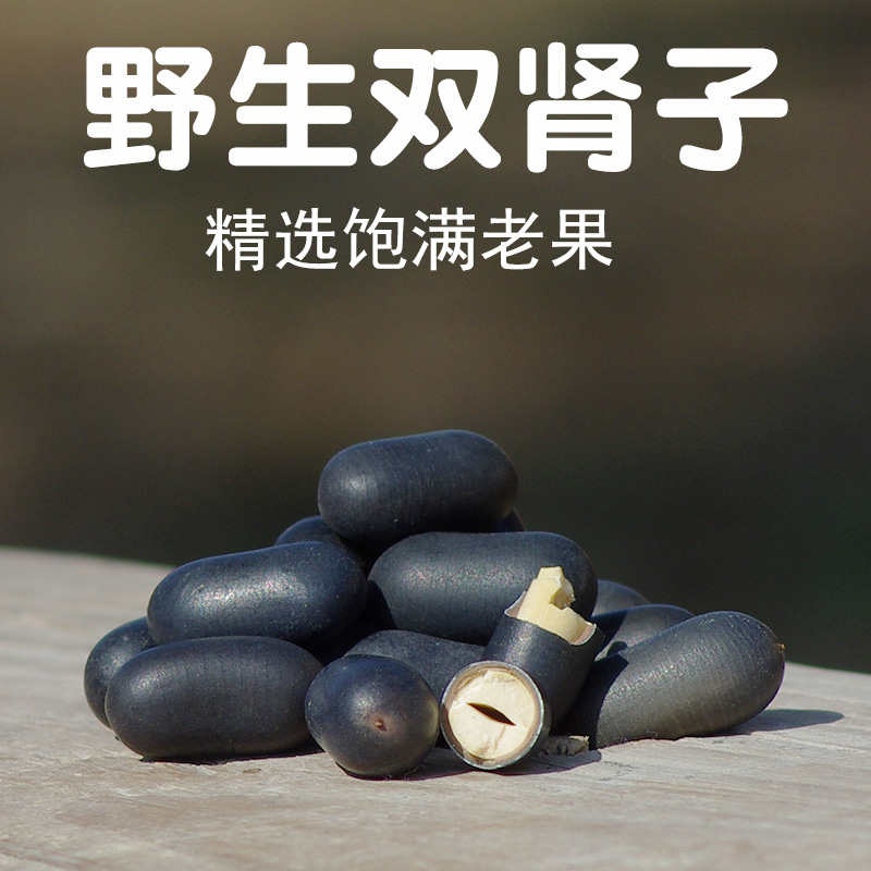 正宗野生双肾子精选农家深山采摘阴阳子黑仁泡水农产品半斤包邮