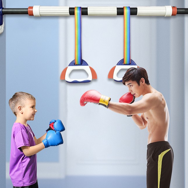 免打孔健身器材 火箭单杠 室内大人儿童全家通用引体向上  高承重