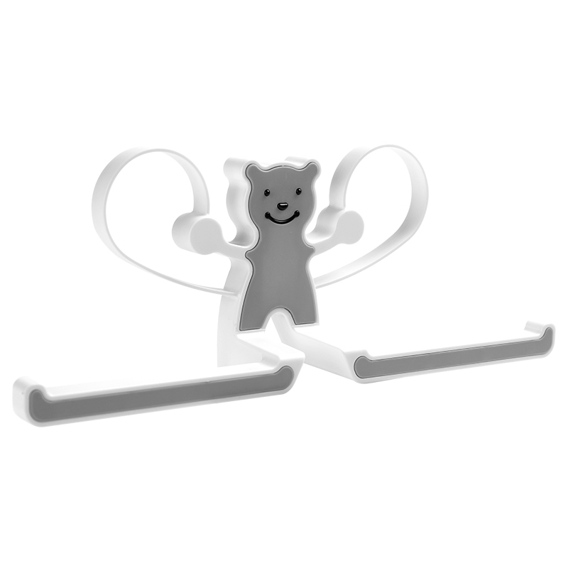 衣架收纳架多功能免打孔整理架阳台收纳挂钩晾衣服架折叠衣架家用