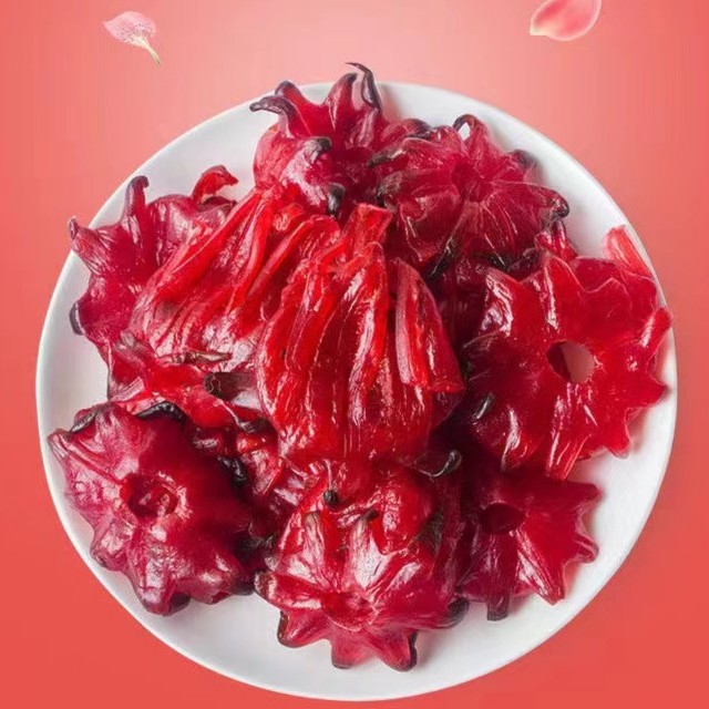 网红洛神花果脯 即食酸甜玫瑰茄果脯休闲洛神花零食蜜饯一件包邮