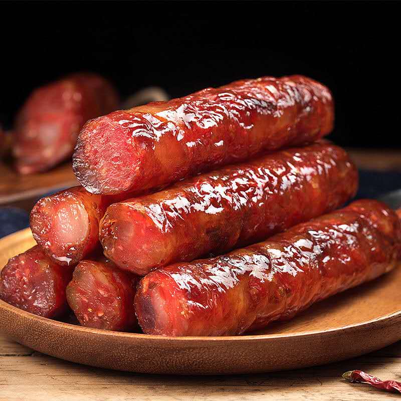 忆腊坊【纯肉肠】麻辣香肠烟熏四川口味麻辣香肠1斤