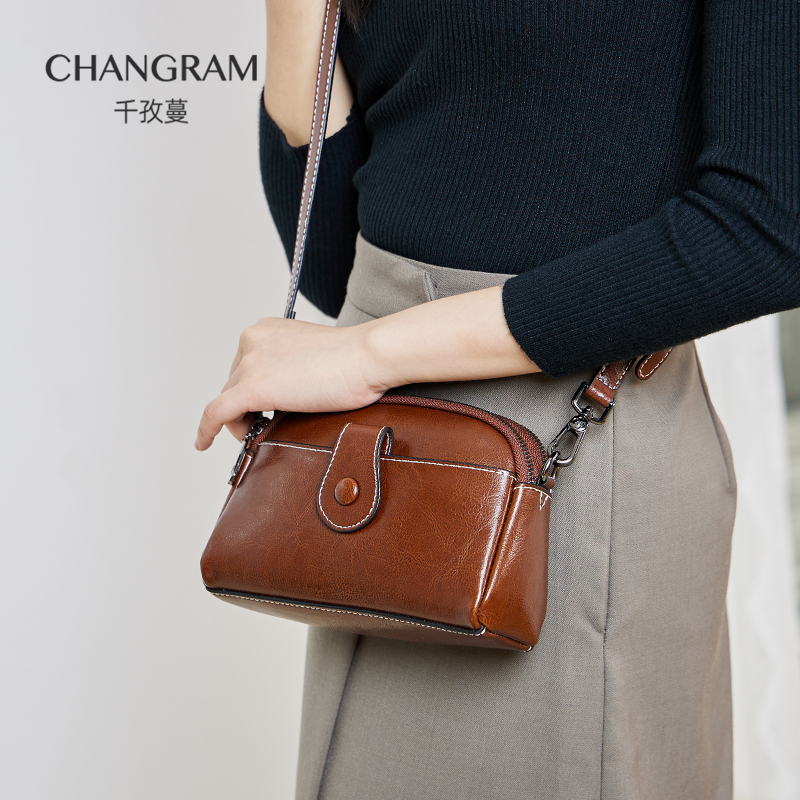 CHANGRAM/千孜蔓2025春夏新款单肩小包包通勤女包斜挎包手机包