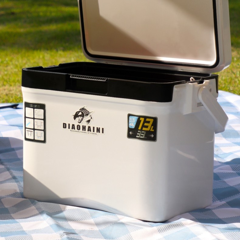 钓嗨尼保温箱车载保热户外露营冰桶便携小型迷你两用冷冻钓鱼箱