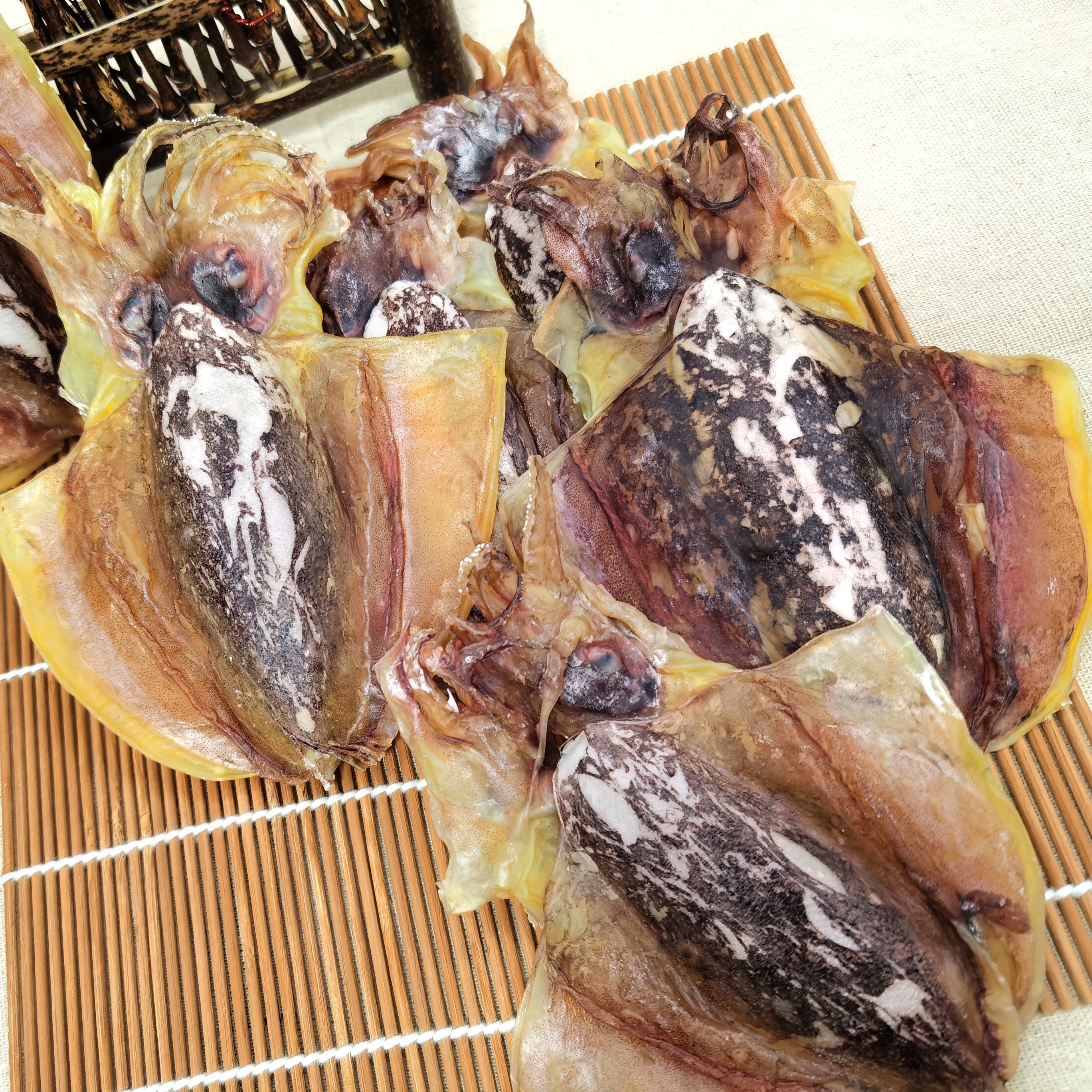 湛江特产淡晒墨鱼干海鲜干货