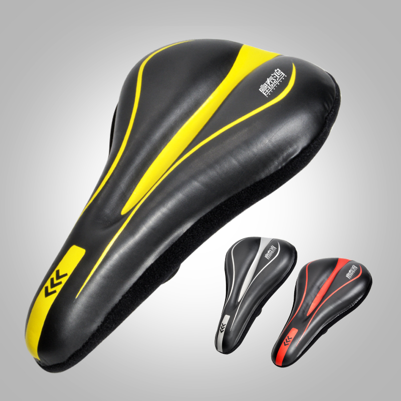 富泰鸿自行车坐垫套硅胶超软防水座垫套山地车座套公路车骑行装备