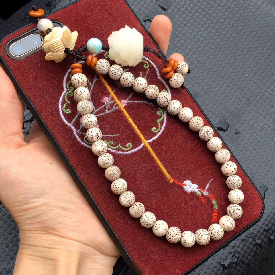 天然星月手机挂链 清新手机挂链 手机挂绳包挂