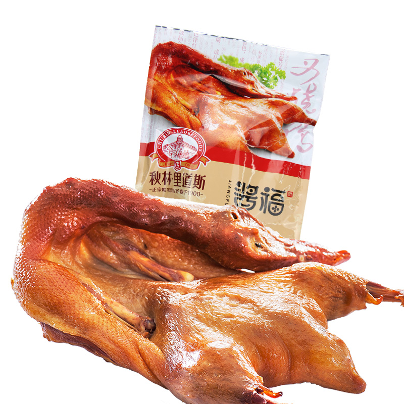 秋林·里道斯东北特产熏酱熟食叉烧鸭655g