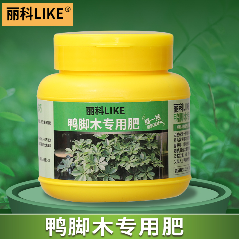 鸭脚木专用肥花肥家用盆栽通用鸭掌木专用肥花卉肥料缓释肥颗粒