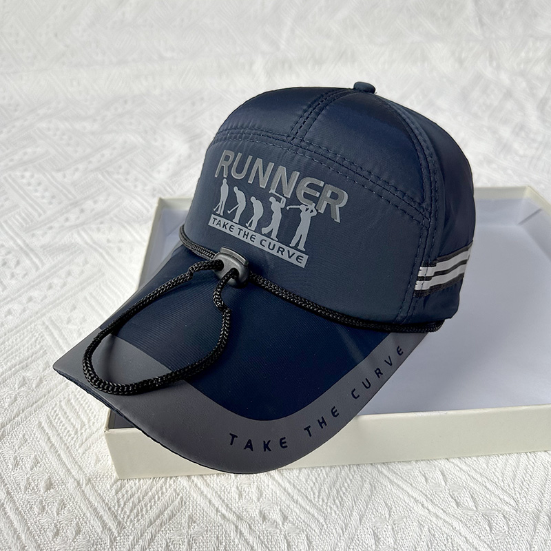 2025秋季薄款透气休闲棒球帽防晒男士女士遮阳帽户外钓鱼运动帽