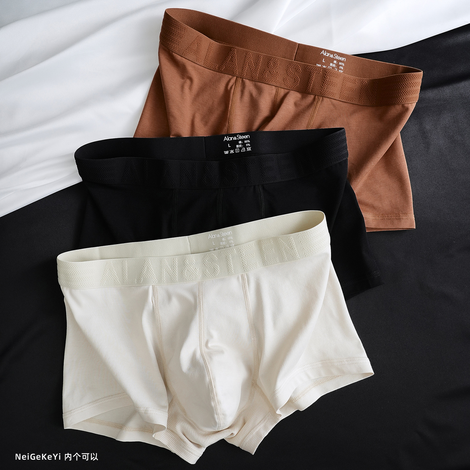 7A抑菌男士内裤新疆棉男款经典四角裤平角裤男生抗菌短裤2025夏季