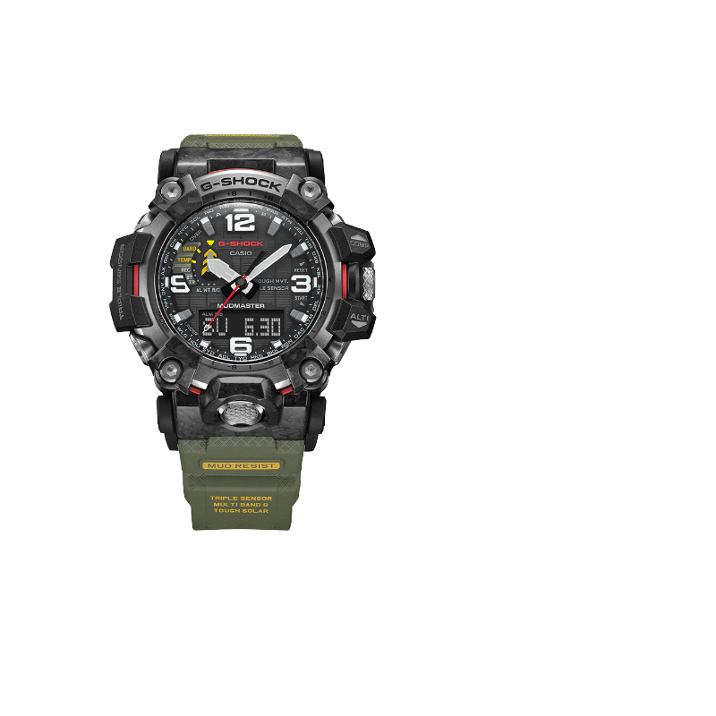 Casio/卡西欧大泥王系列太阳能六局多功能潮流百搭手表GWG-2000