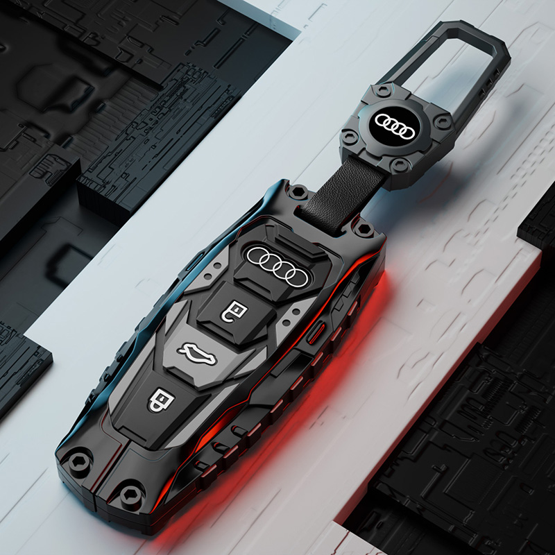 奥迪钥匙套A4LQ5L汽车A6L A3 Q3 Q2L Q7 A8 A7L新款q4etron壳扣