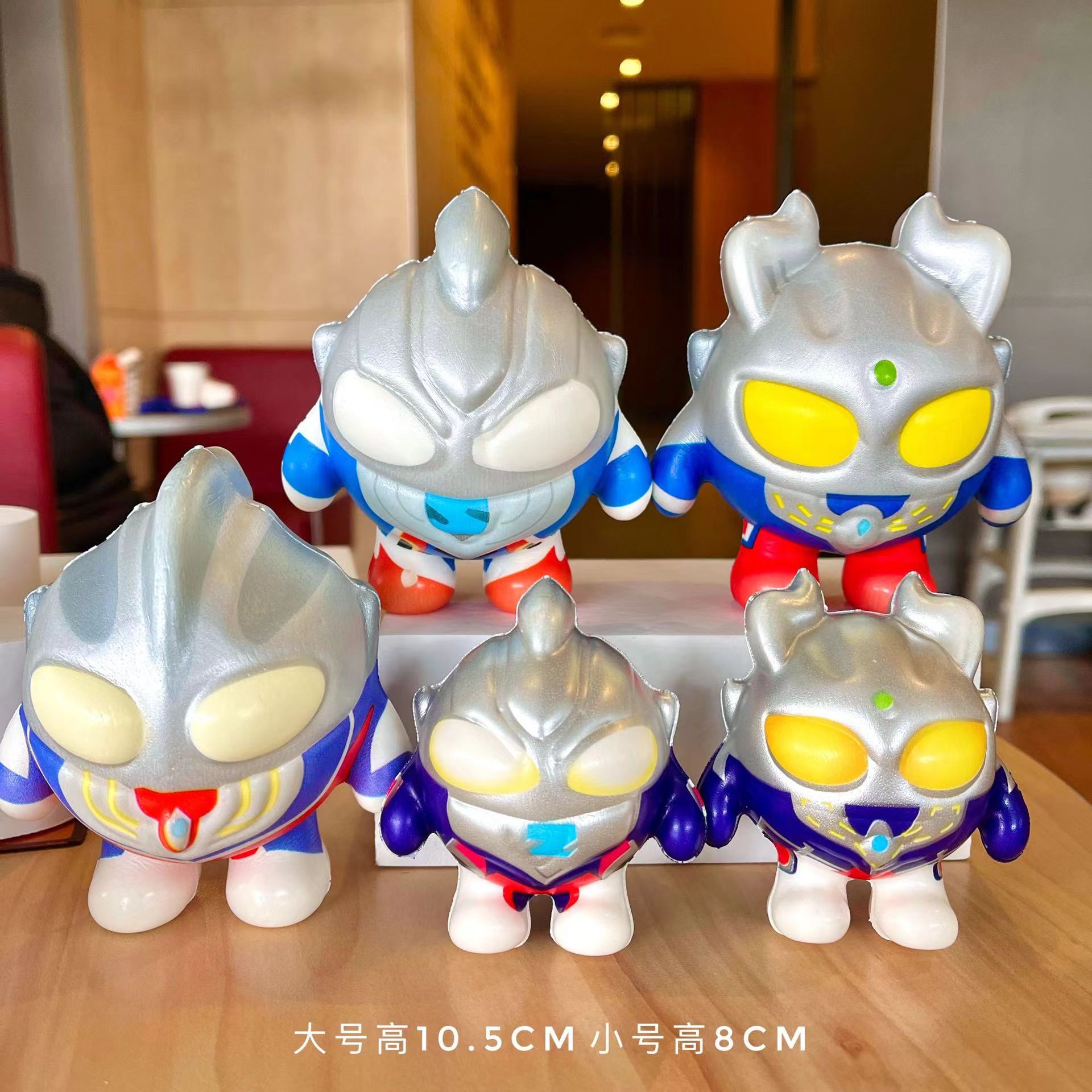 奥特曼玩具蛋仔派对公仔小小赛罗捏捏乐慢回弹玩偶解压解压捏捏乐