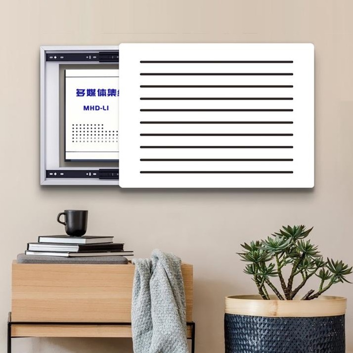 新款电表箱装饰画多媒体弱电箱遮挡挂画电闸配电箱网线盒简约壁画