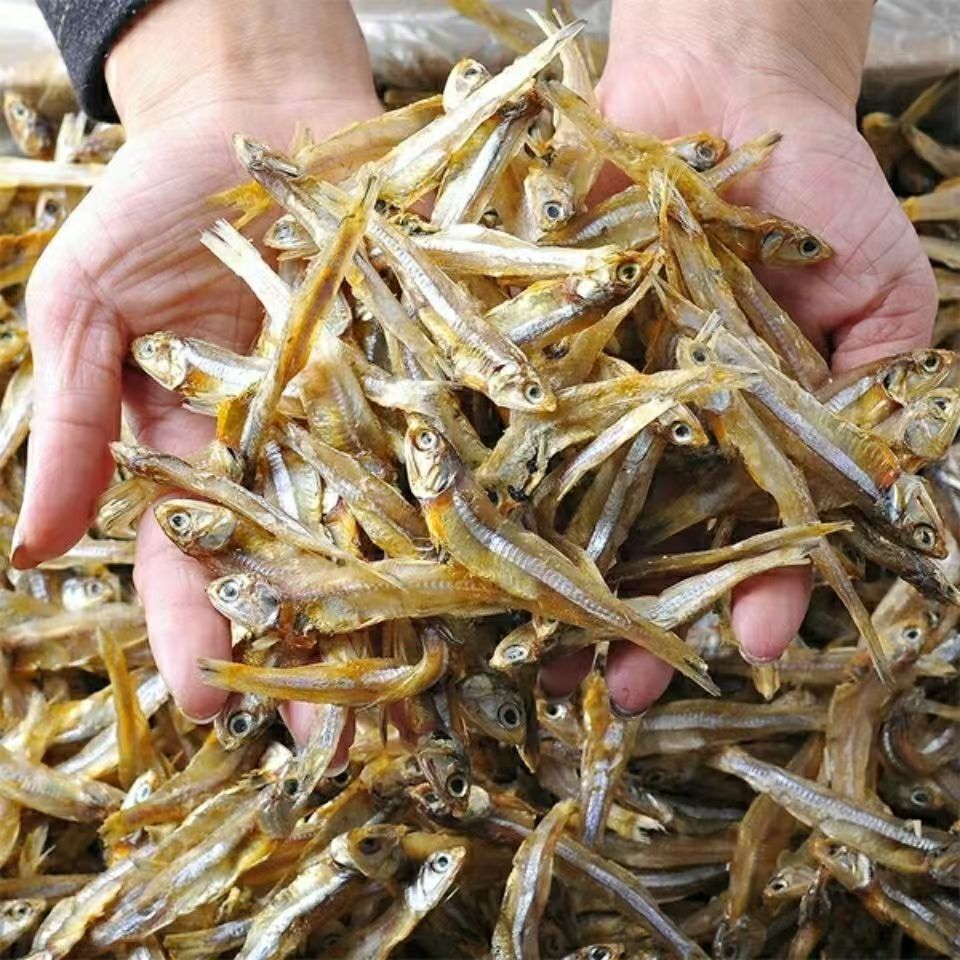 公干鱼干白公鱼美味小鱼干海鲜干货海燕丁香鱼咸鱼干海鲜干货