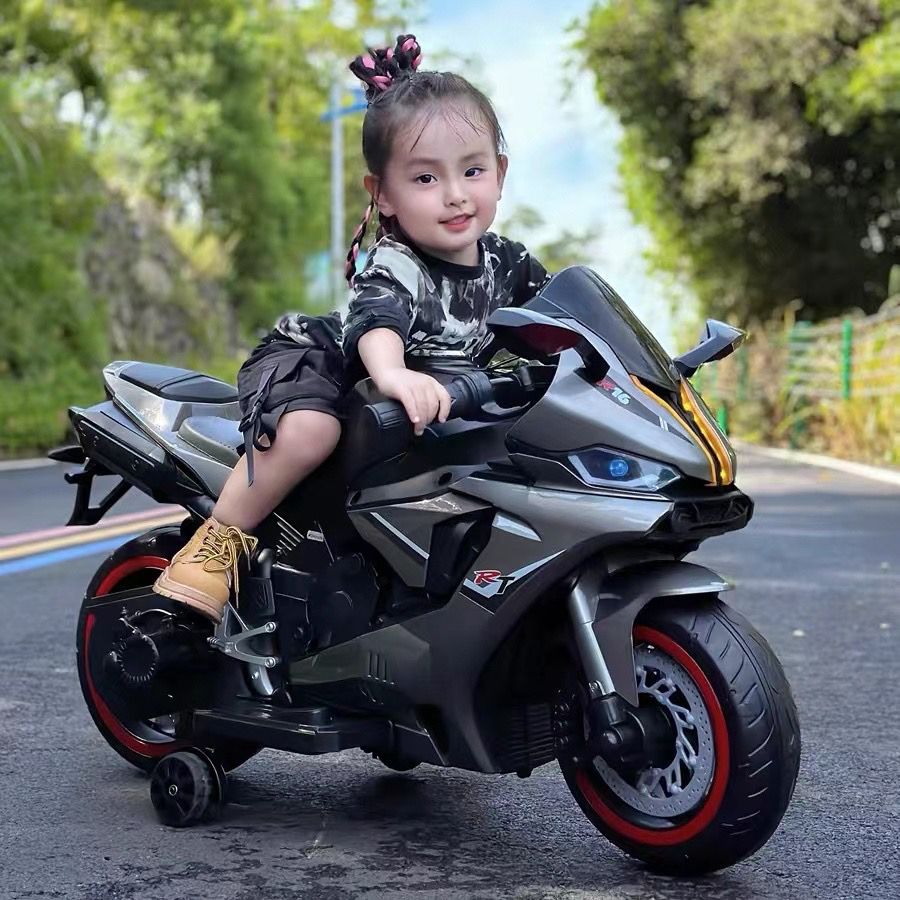 儿童电动车摩托车2-6岁玩具车男女小孩风暴骑士儿童摩托车儿童