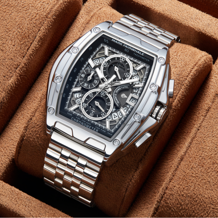 马克华菲2025新款爆款男士腕表多功能送男朋友手表官方手表5080