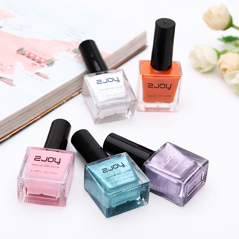 ZJOY美甲无味无毒渐变防水印花板转印印花油DIY小工具用品甲油胶